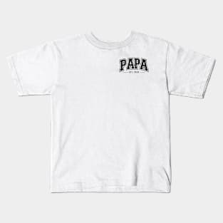 Papa Est. 2024 Kids T-Shirt